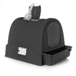 Curver Petlife Pet Litter Box Covered Black £30.00