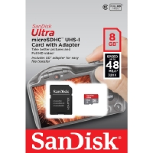 Sandisk SD Card Micro SDHC 8GB £7.00