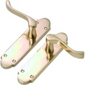 Wickes Prague Latch Handle Brass