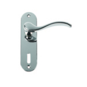 Urfic Geneva Lock Handle Polished Nickel £14.49