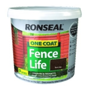 Ronseal One Coat Fencelife Dark Oak 9L