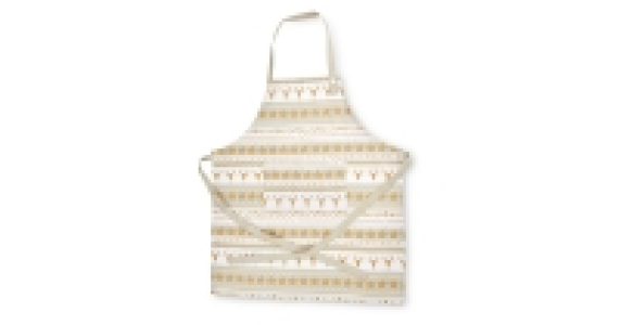 Winter Gold Stag Apron