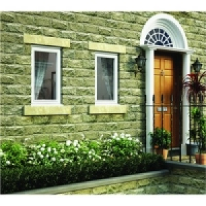 Wickes Timber Casement Window White 1195x625mm RH Side Hung