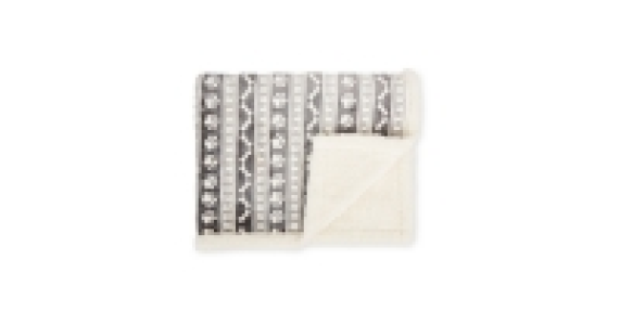 Grey Scandi Paws Pet Sherpa Fleece