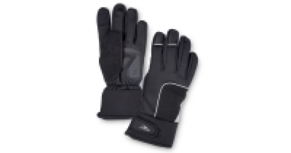 Black Winter Cycling Gloves