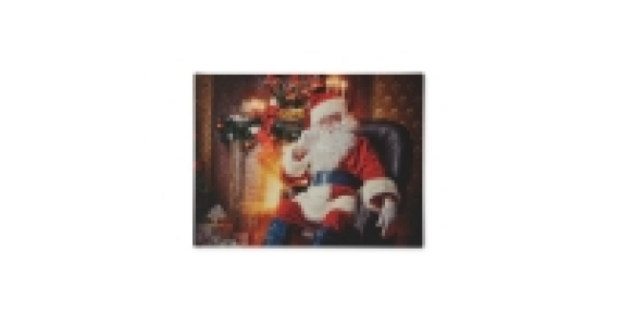 Santa LED Canvas