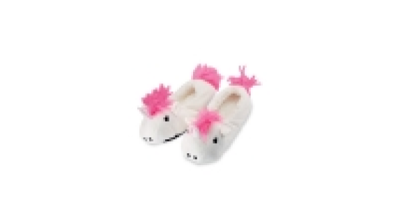 Ladies Unicorn Plush Slippers