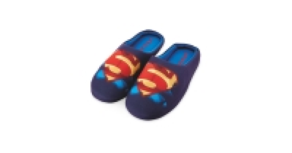 Mens Superman Character Slippers