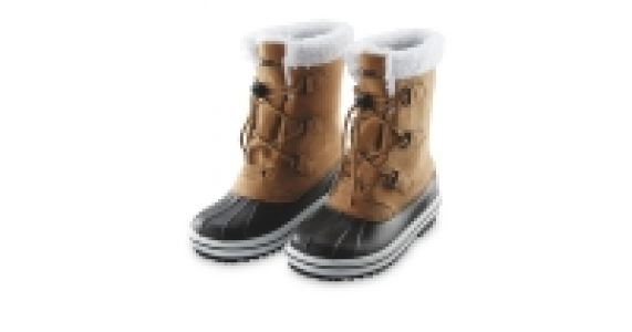 Childrens Lace Up Snow Boots