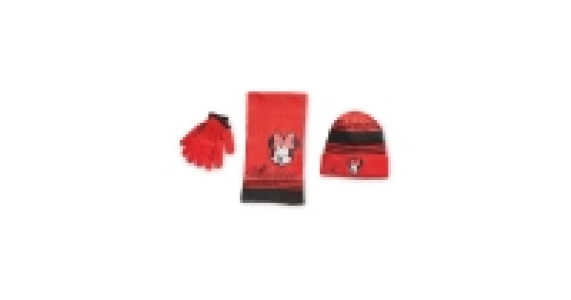 Childrens Minnie Mouse Scarf Set