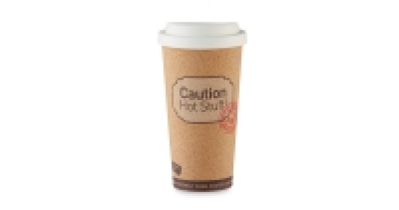 Aldi  Hot Stuff Cork Travel Cup