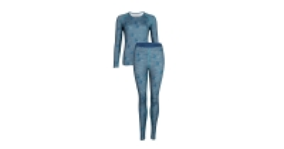 Ladies Print Sports Base Layer Set