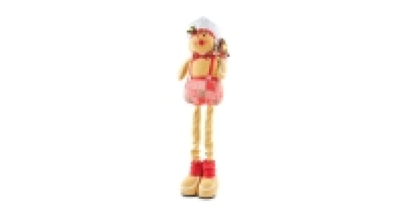 Plush Gingerbread Man Figure
