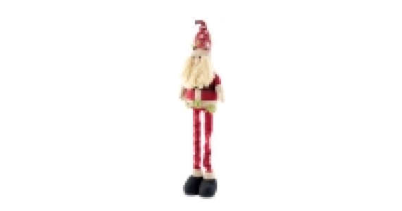 Plush Ho Ho Ho Santa Figure
