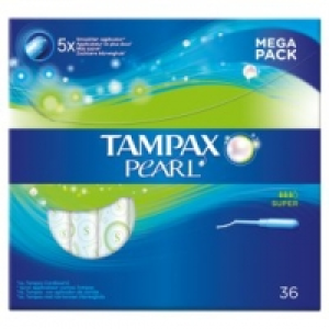 Pearl Super Tampons with Applicator £3.00