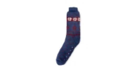Mens Fairisle Fleece Slipper Socks £4.99