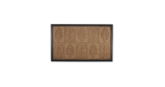 Leaves Design Doorguard Mat