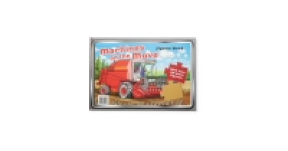 Machines on the Move Jigsaw Book £3.99