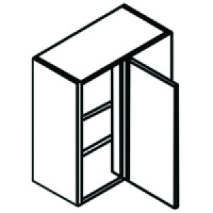 Marlow Closed Corner Wall Unit 625mm