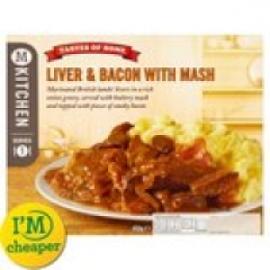 M Kitchen Liver & Bacon with Mash £2.19