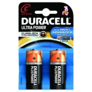Duracell Ultra Power Batteries C2 PK2
