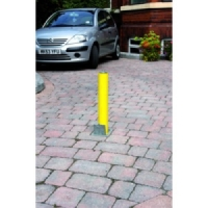 Marshalls Driveway Security Post Yellow