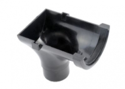 Wickes Black Minline Gutter External Outlet £3.59