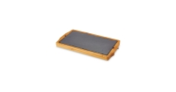 Slate and Wood Tray
