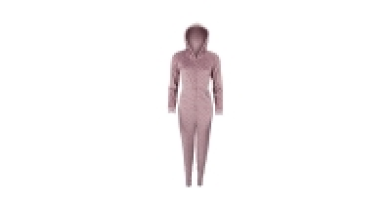 Ladies Lilac Cream Spotted Onesie
