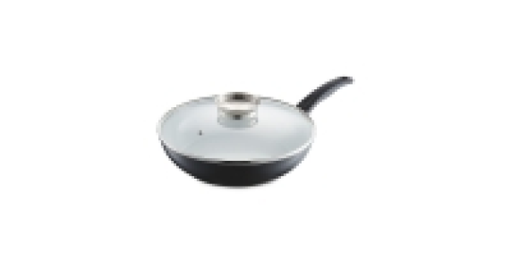30cm Ceramic Pan With Glass Lid £19.99