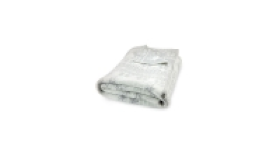 Nordic Grey Stag Knitted Throw