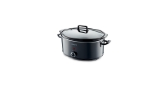 Gunmetal Slow Cooker with Glass Lid