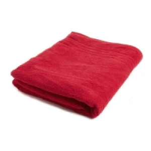 Wilko Bath Sheet Chilli Red £6.00