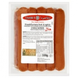 Hot & Spicy Chicken Frankfurters £1.50