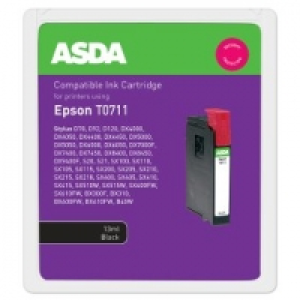 Epson T0711 Black Ink Cartridge £6.00