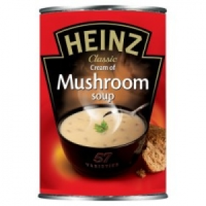 Cream of Mushroom Soup £0.50
