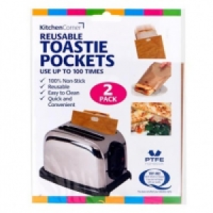 Toastie Pockets Toaster Bags 2 Pack £1.00