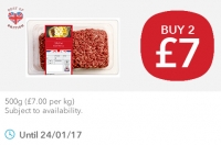 Cooperative Food  Co-op 5% Fat British Lean Beef Steak Mince