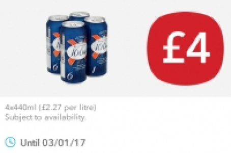 Kronenbourg 1664 Premium Lager Cans £4.00