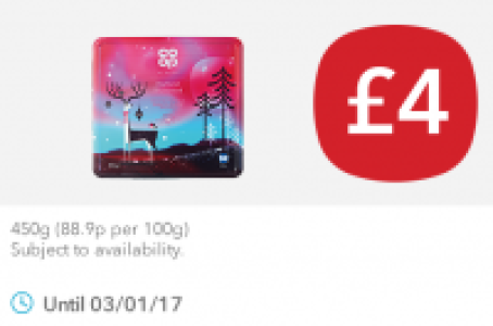 Co-op Highland Shortbread Tin