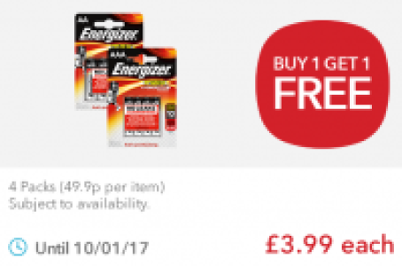 Energizer Batteries AA & AAA Max