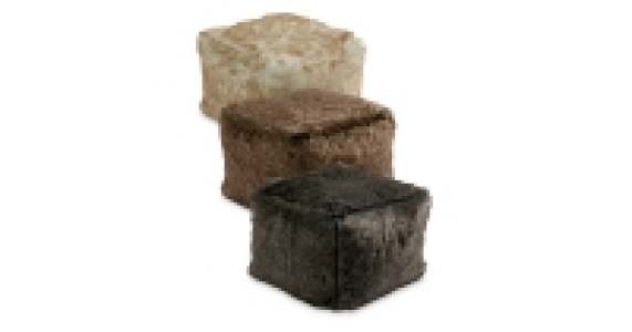 Faux Fur Bean Cube