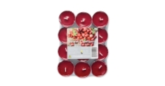 Sweet Cranberry Scented Tealights