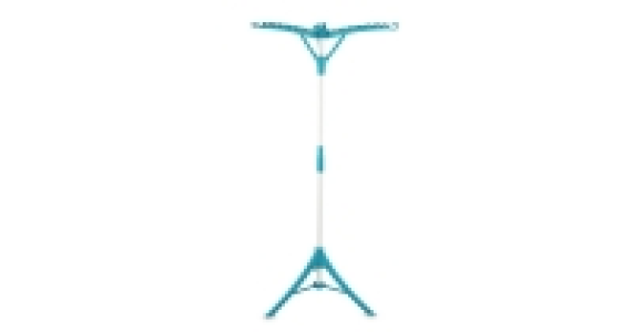 Teal & White Tripod Clothes Dryer