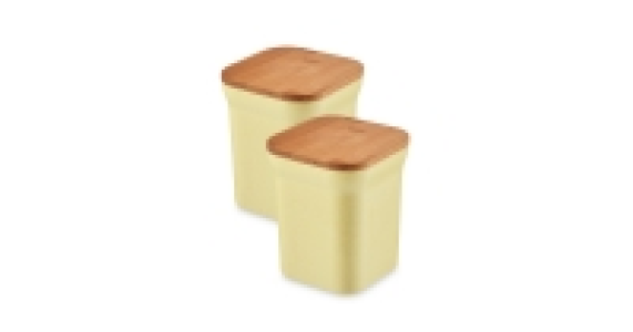 Bamboo Medium Storage Canisters £3.49