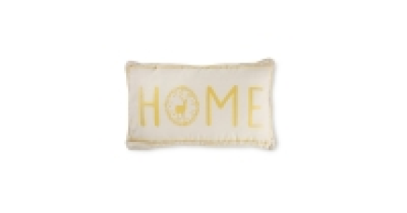 Home Stag Metallic Guilded Cushion