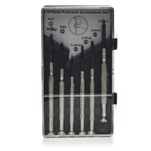 Wilko  Wilko Precision Screwdriver Set-6 Piece
