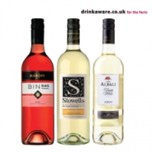 Hardys Bin 545 Rose, Stowells Chenin Blanc, Vina Albali Frui