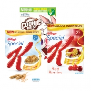 Kelloggs Special K Cereals (All Varieties),nestle Cookie Cri