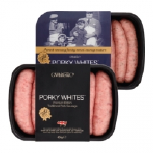 Porky Whites Sausages (All Varieties)